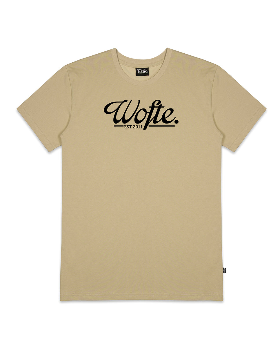 Wofte Minimal Black T Shirt - XXL