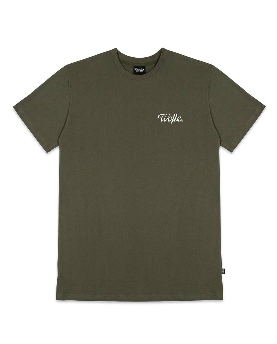 Wofte Est.11 Long Sleeve Tee Sage Green NEW Carp Fishing T-Shirt *All  Sizes*